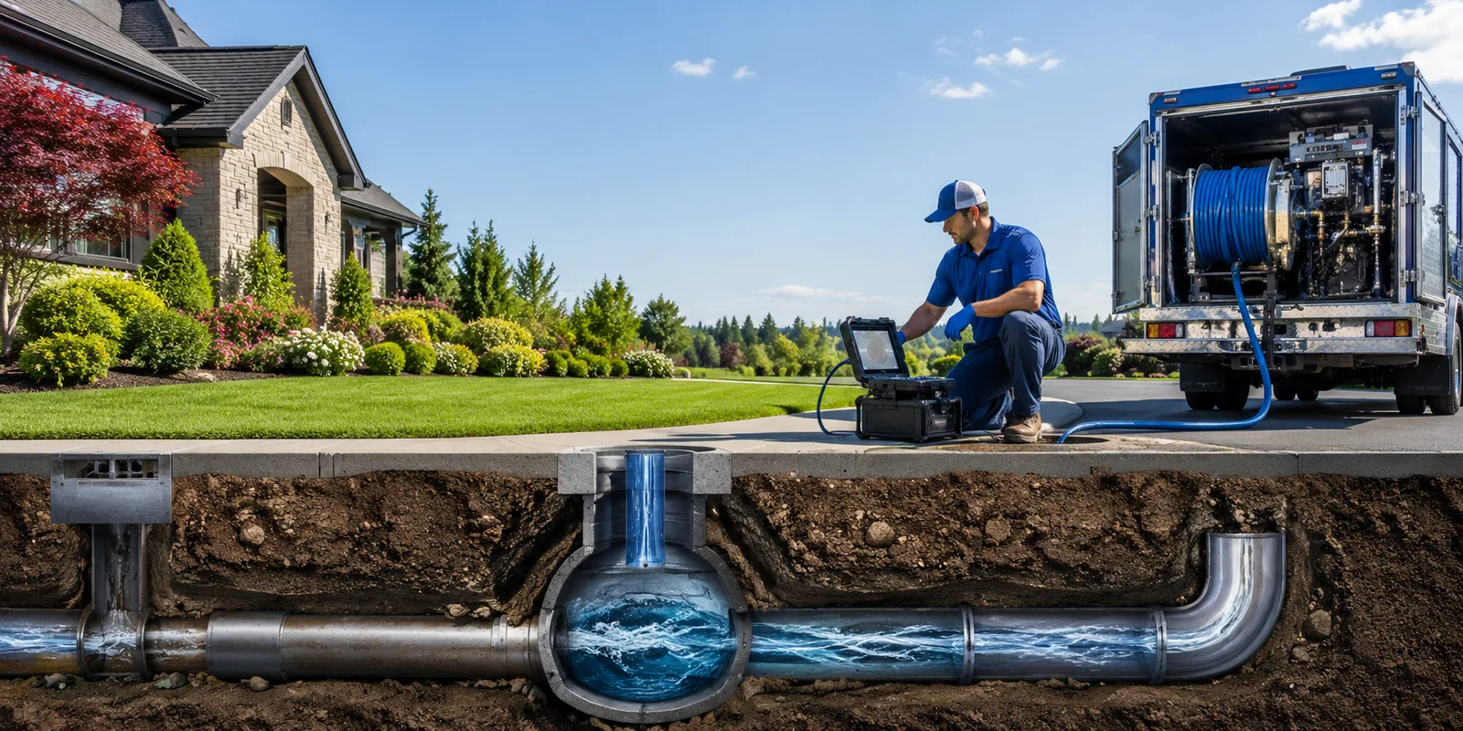 Drainage restoration information for Partlow, VA